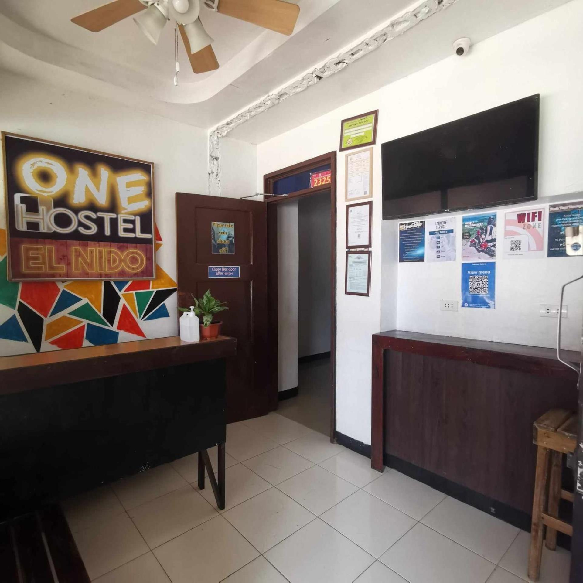 One Hostel - Эль-Нидо Экстерьер фото
